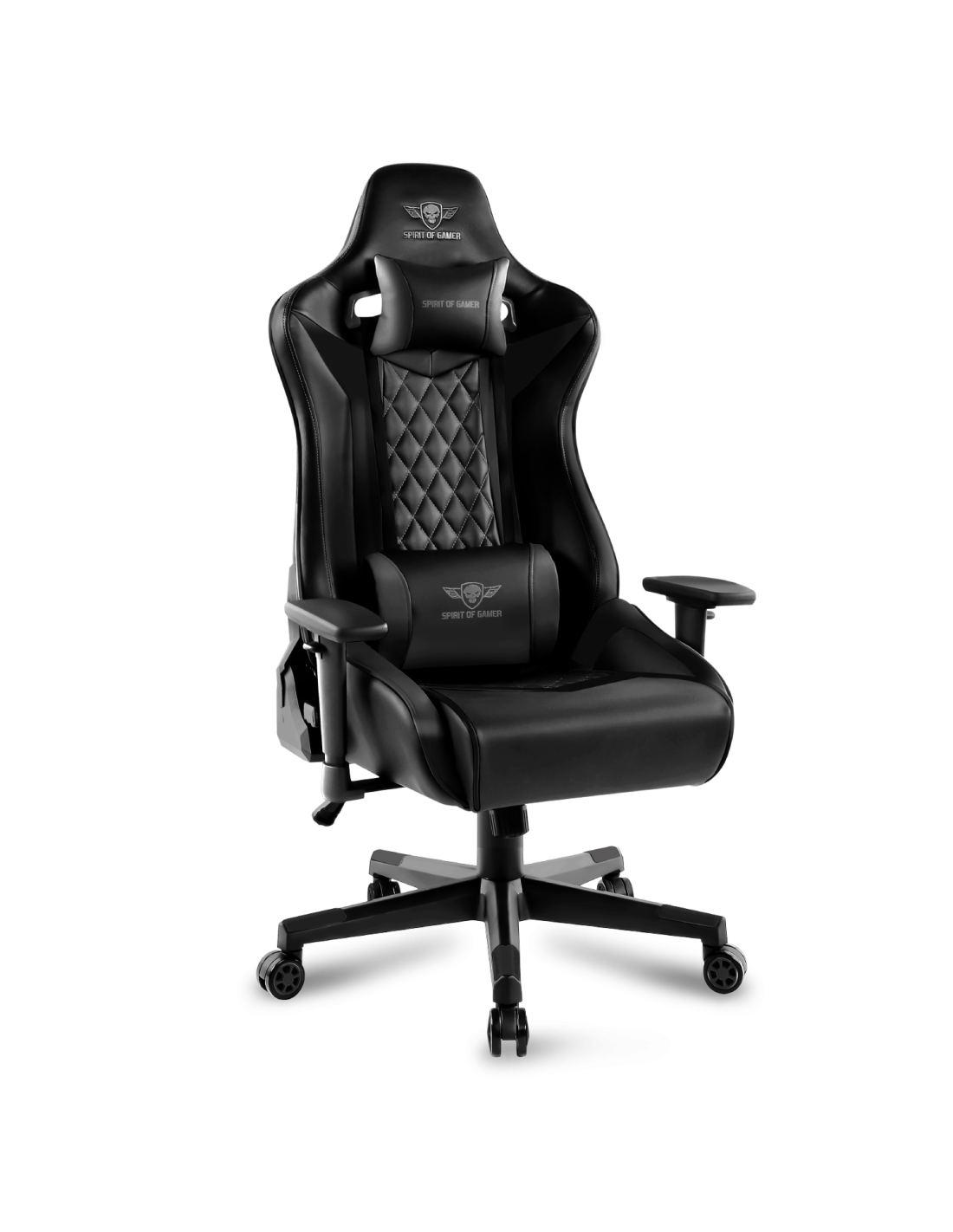 CHAISE GAMING SPIRIT OF GAMER CRUSADER BLACK